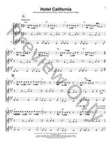 Hotel California Guitar and Fretted sheet music cover